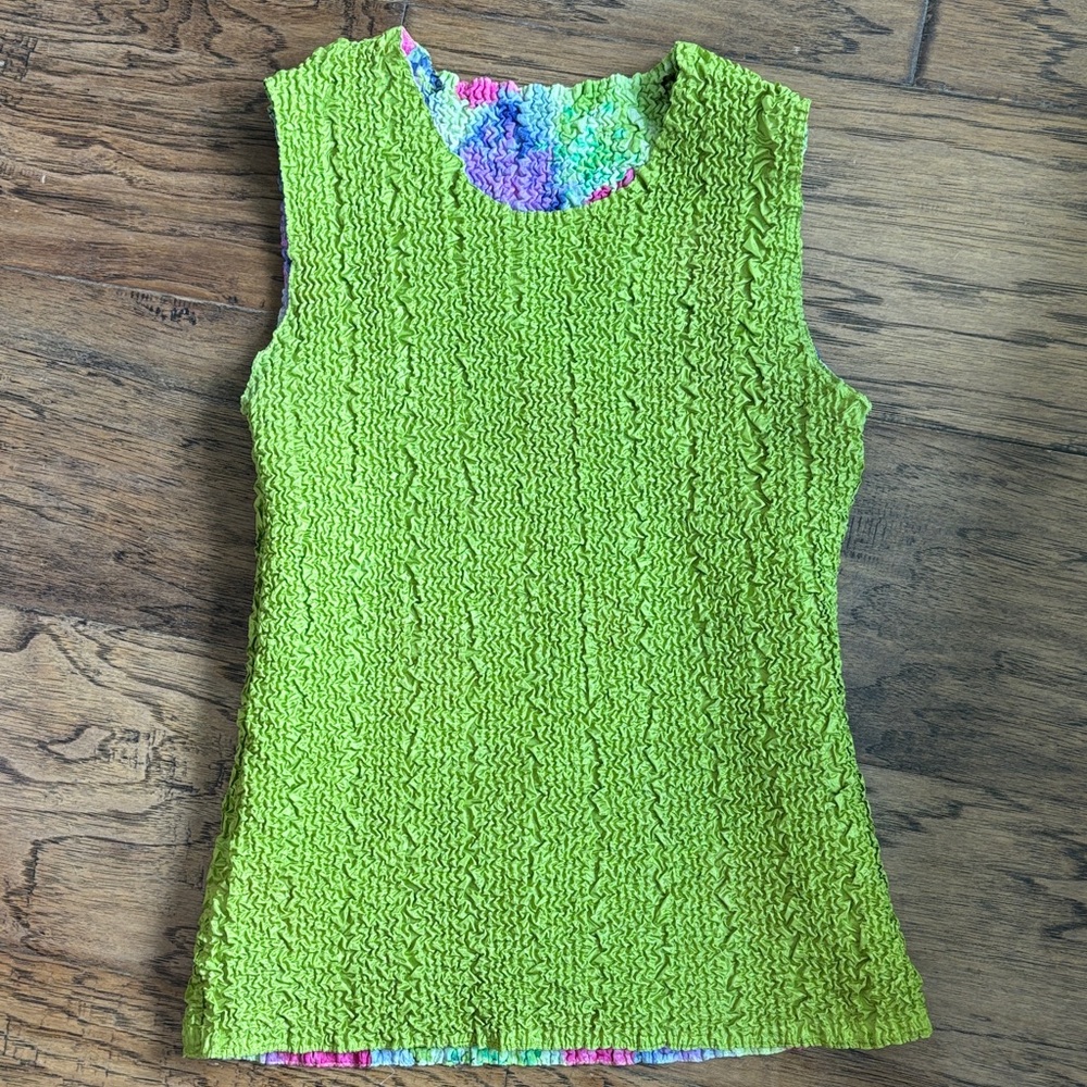 Reversible Crinkle Popcorn Tank